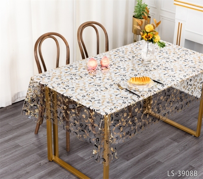 PVC laser tablecloth table cloth