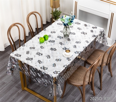 PVC laser tablecloth table cloth