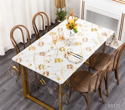 PVC laser tablecloth table cloth