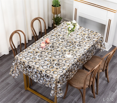 PVC laser tablecloth table cloth
